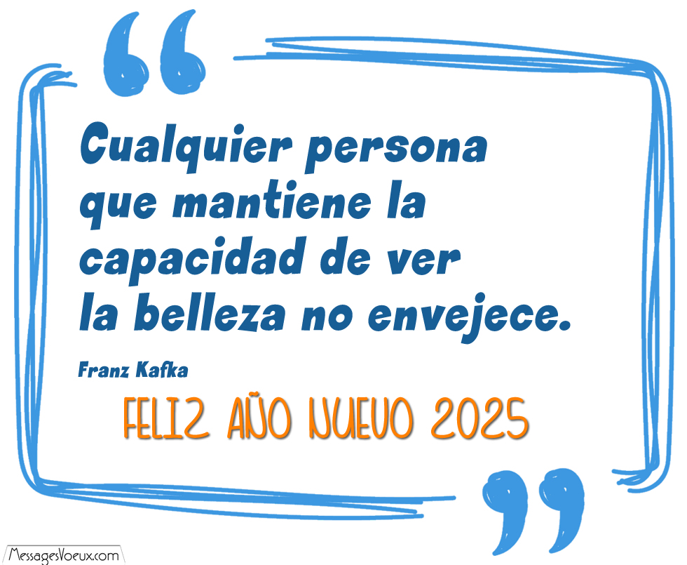 Imagen 2025 con cita: No sería un año nuevo si no te arrepientas.