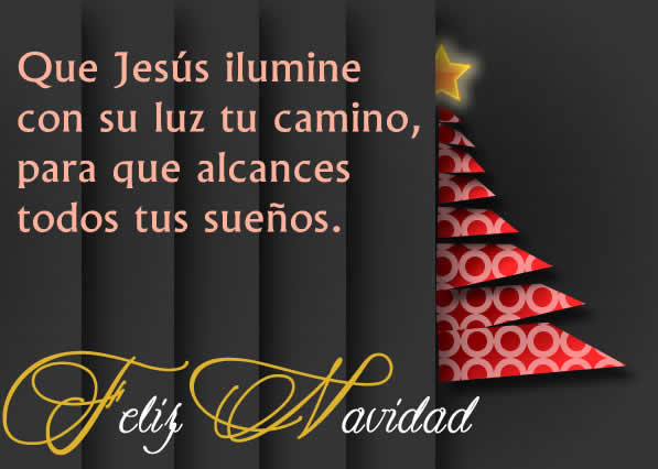 imagen con los mejores deseos de felices fiestas para creyentes y mensaje espiritual