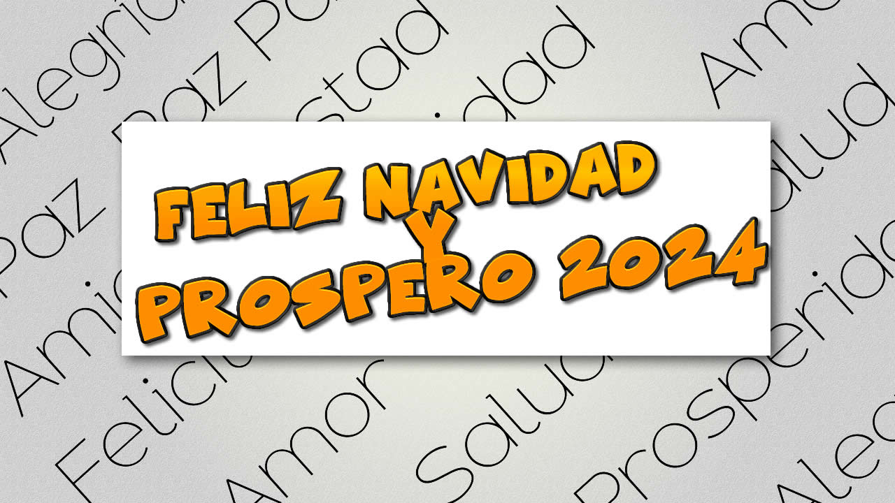 Bonita tarjeta de felicitación con texto en el fondo para desear paz, salud, amor, alegría, negocios, amabilidad, amistad y prosperidad con un mensaje de saludo naranja superpuesto