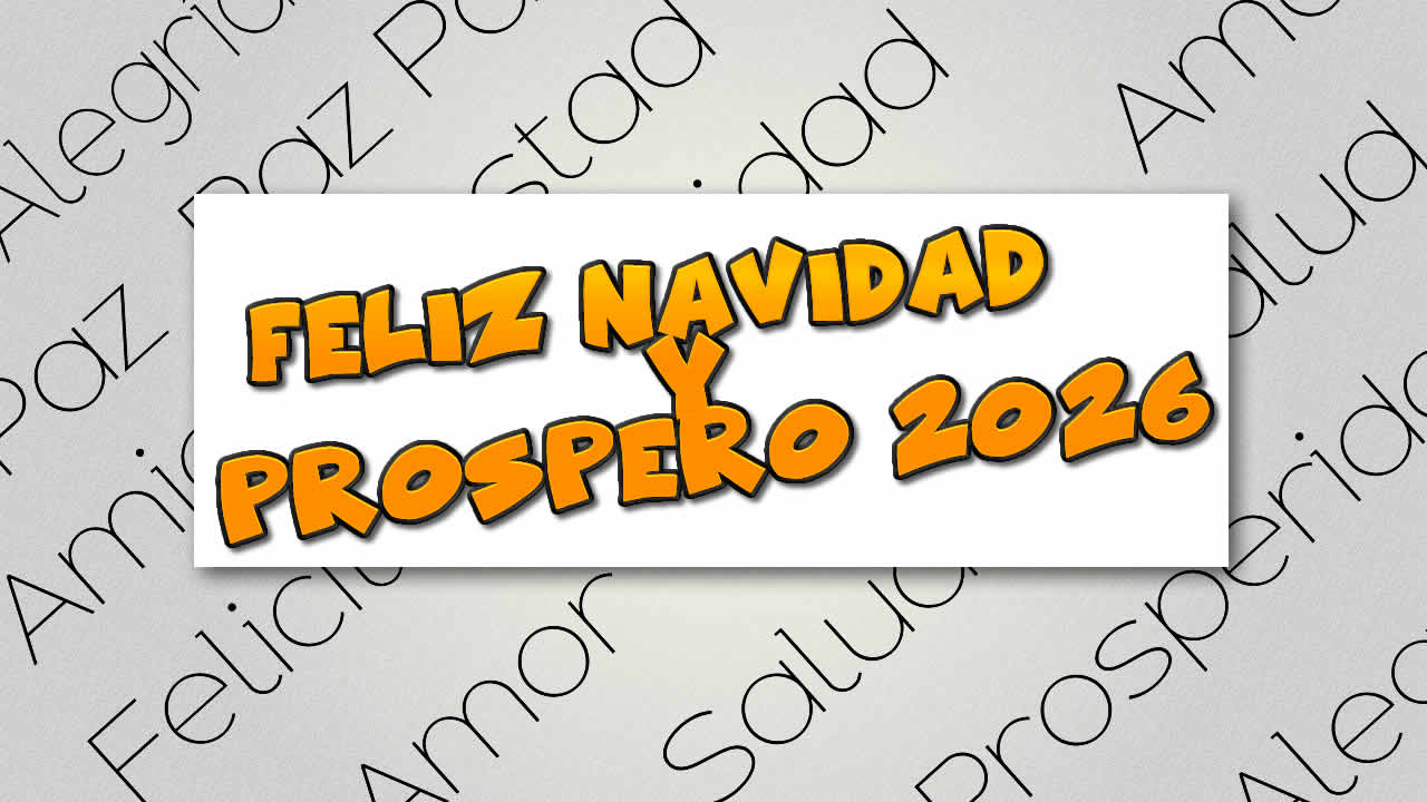 Bonita tarjeta de felicitación con texto en el fondo para desear paz, salud, amor, alegría, negocios, amabilidad, amistad y prosperidad con un mensaje de saludo naranja superpuesto
