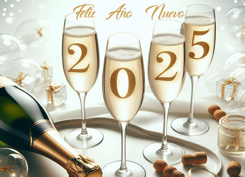 Imágenes feliz año nuevo 2025 Imágenes de saludos de año nuevo