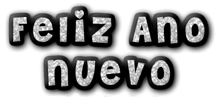 Gif animado de color plateado brillante con texto.