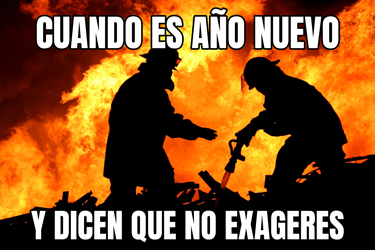 graciosas memes peligrosas celebraciones de medianoche