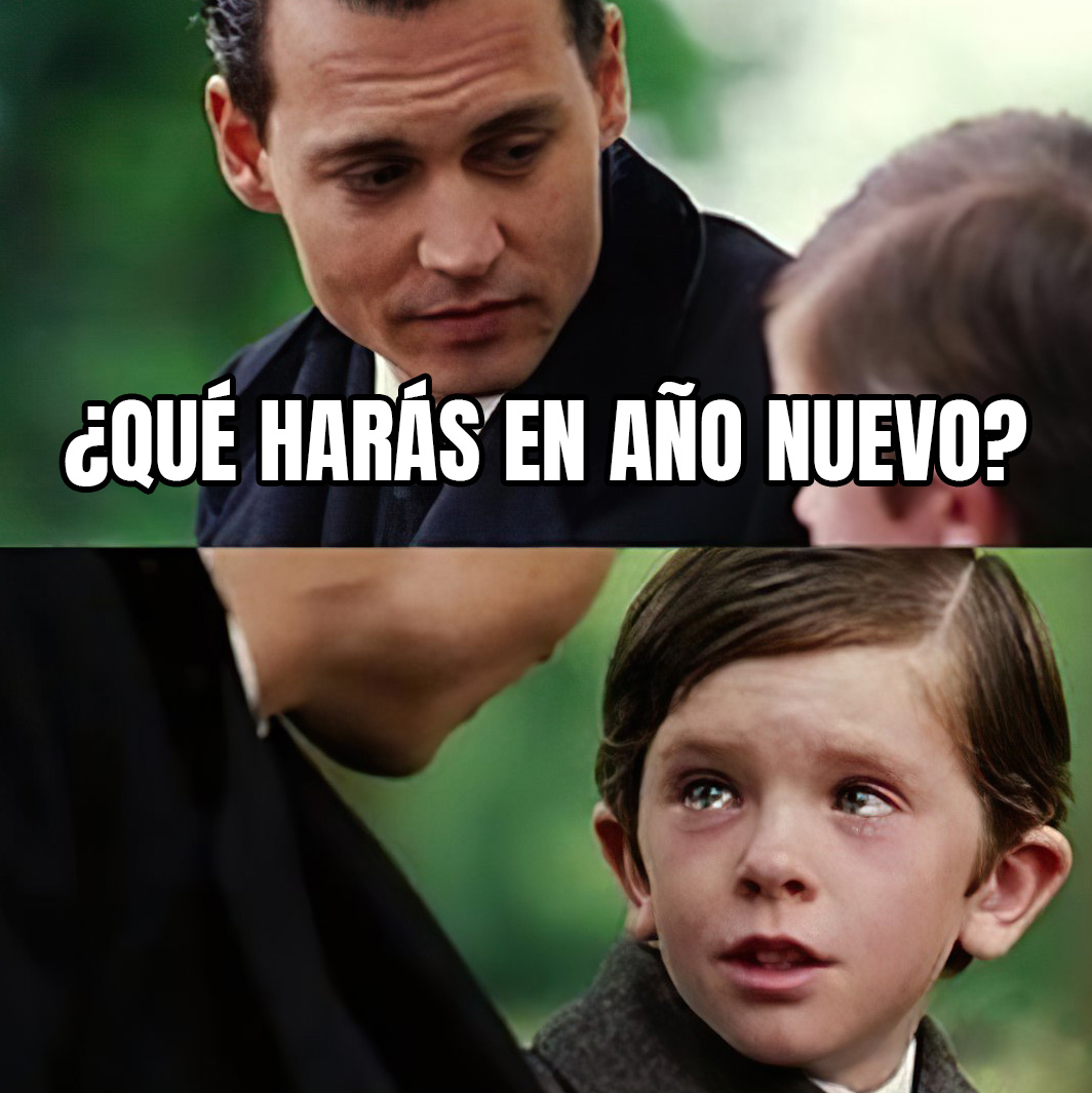 meme gracioso que haces en año nuevo 2026