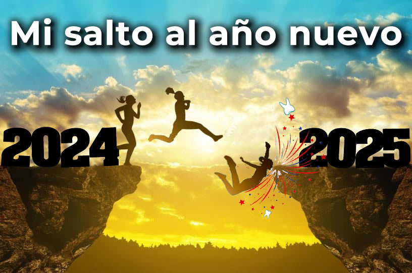 Mi salto del año viejo al 2025, calculo de distancia equivocado!!