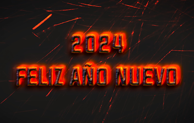 ardiente 2025 feliz año nuevo texto de saludo