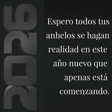 Imagen de deseos con frase de esperanza para 2026